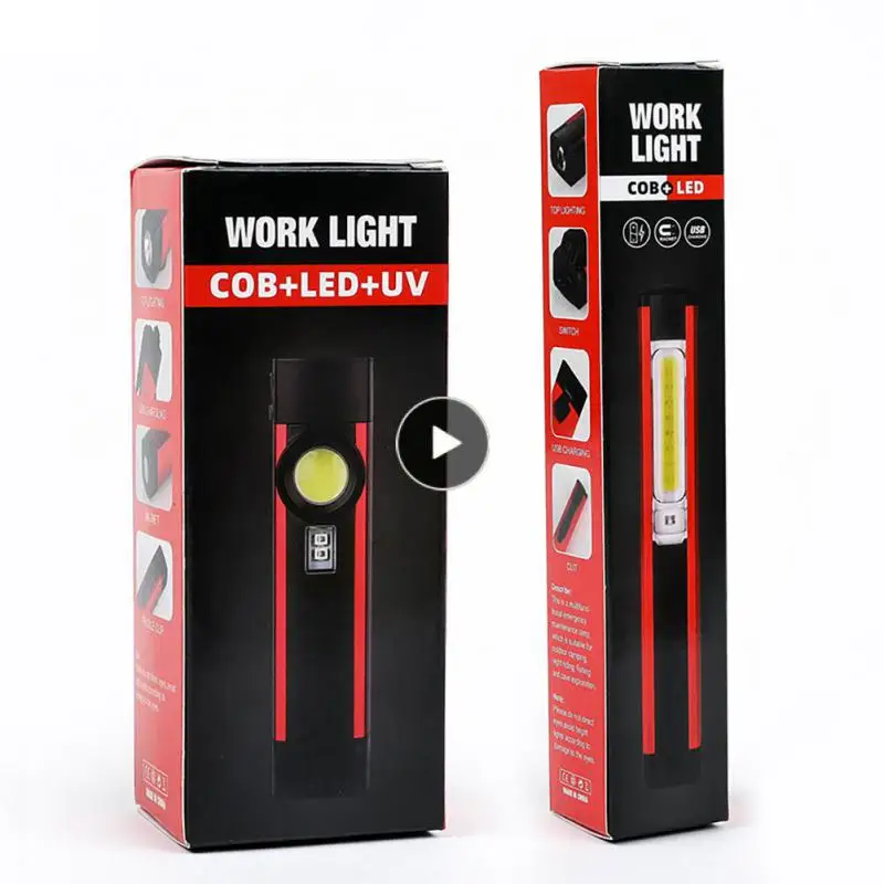 

Алюминиевый сплав, 3 режима, контрольная лампа, износостойкая, прочная, светодиодная, рабочий, автомобильная, Usb, перезаряжаемая, монолитный блок, рабочий монолитный блок