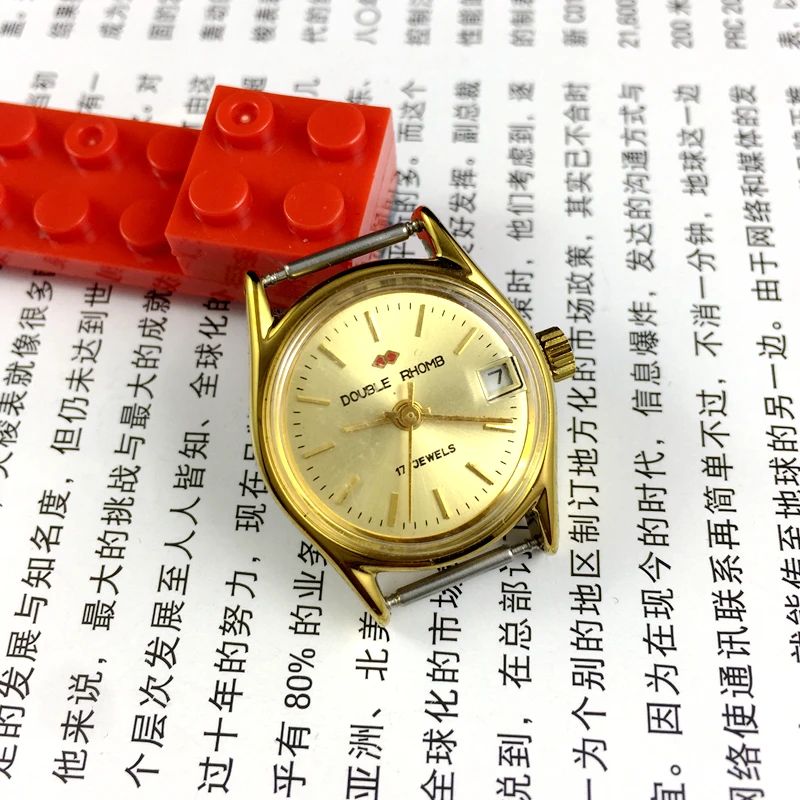 

Original inventory Beijing Watch Factory Made in Shuangling Brand Single Calendar Hand -Machinery Watch Diameter 26 mm
