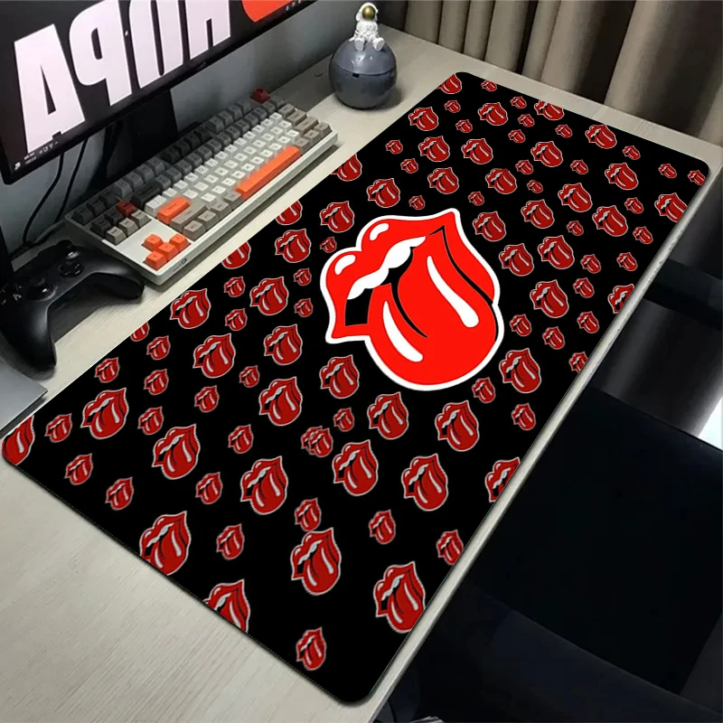 

Moused Pad Mouse Pads Rolling Stones Table Mat Xxl Mousepad Gamer 900x400 Desk Mats Computer Tables Deskpad Playmat Deskmat Xl