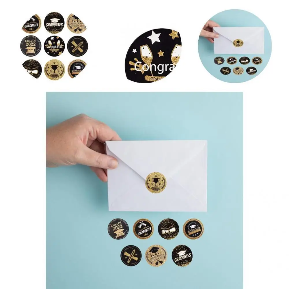 

90Pcs/Set Attractive Gift Sign Sticker Delicate Portable Gift Seal Sticker Lovely Decorative Gift Tag Sticker