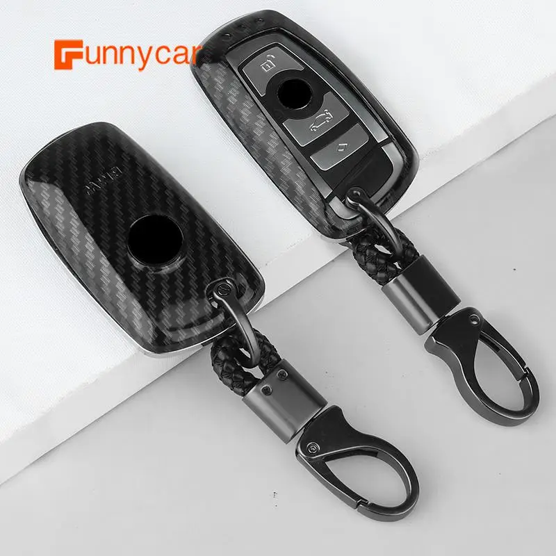 

Car Key Case Cover for BMW 520 525 f30 f10 F18 118i 320i 1 3 5 7 Series M3 M4 M5 X3 X4 E34 E90 E60 E36 key chain Car Styling