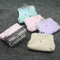creative mini womens coin purses cotton wallet hasp clutch bag for women credit card holder key change bag
