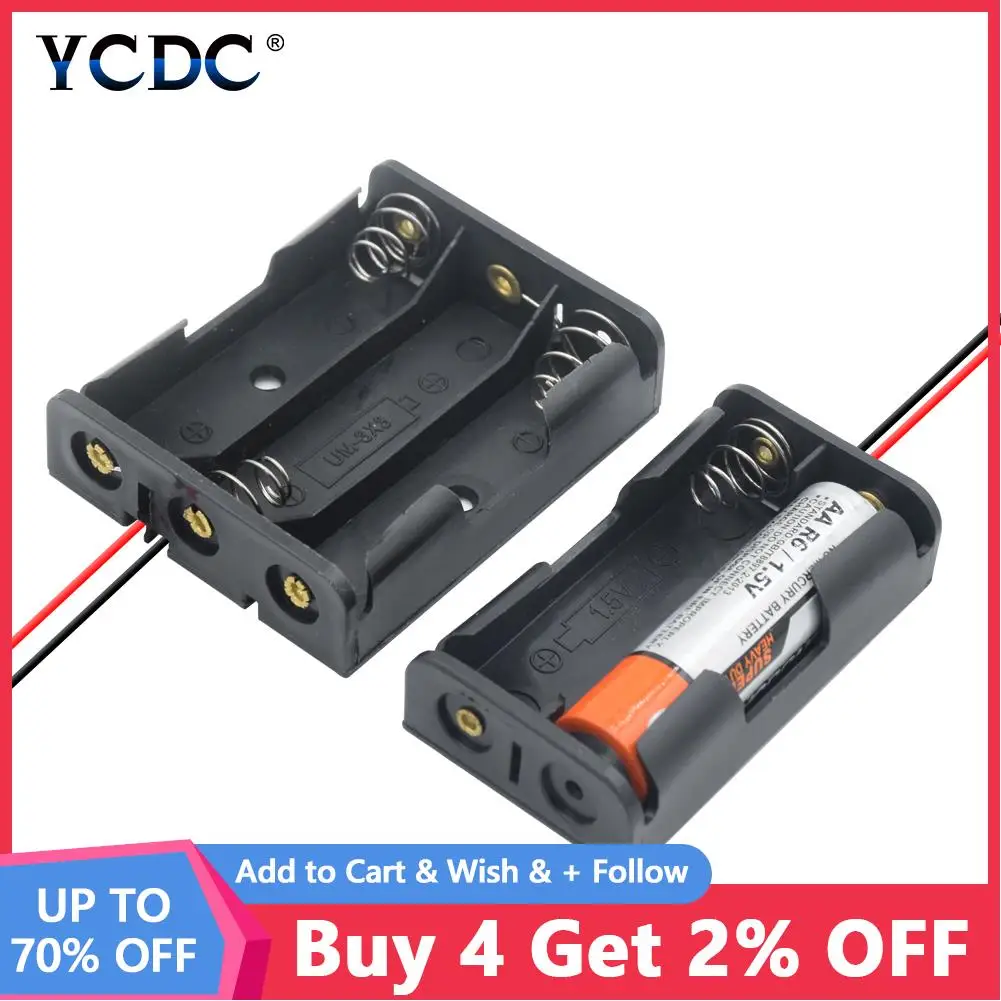 

10 шт., контейнер для 1/2/3/4/8 ячеек