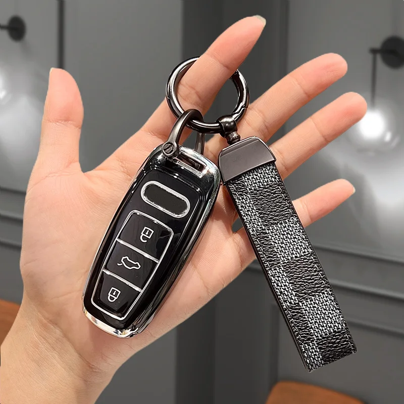 

Чехол-брелок из ТПУ для Audi A3 Q2 Q3 Q5 Q7 TT