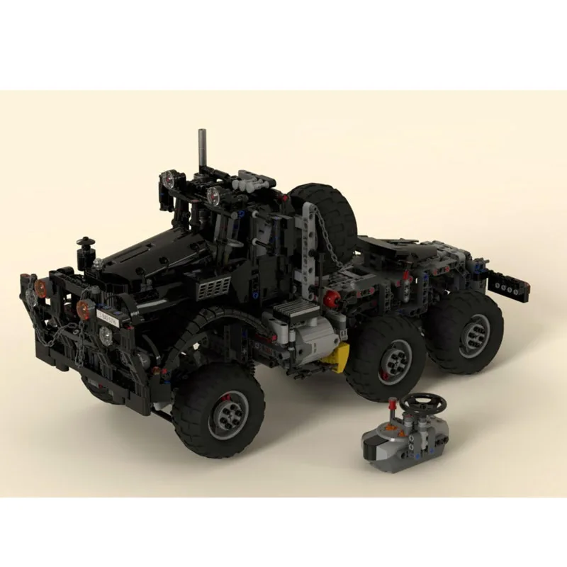 Фото Конструктор MOC-28344 Классический Вездеход 6x6, 1993 детали, модель для взрослых, подарок на День рождения/Рождество №3