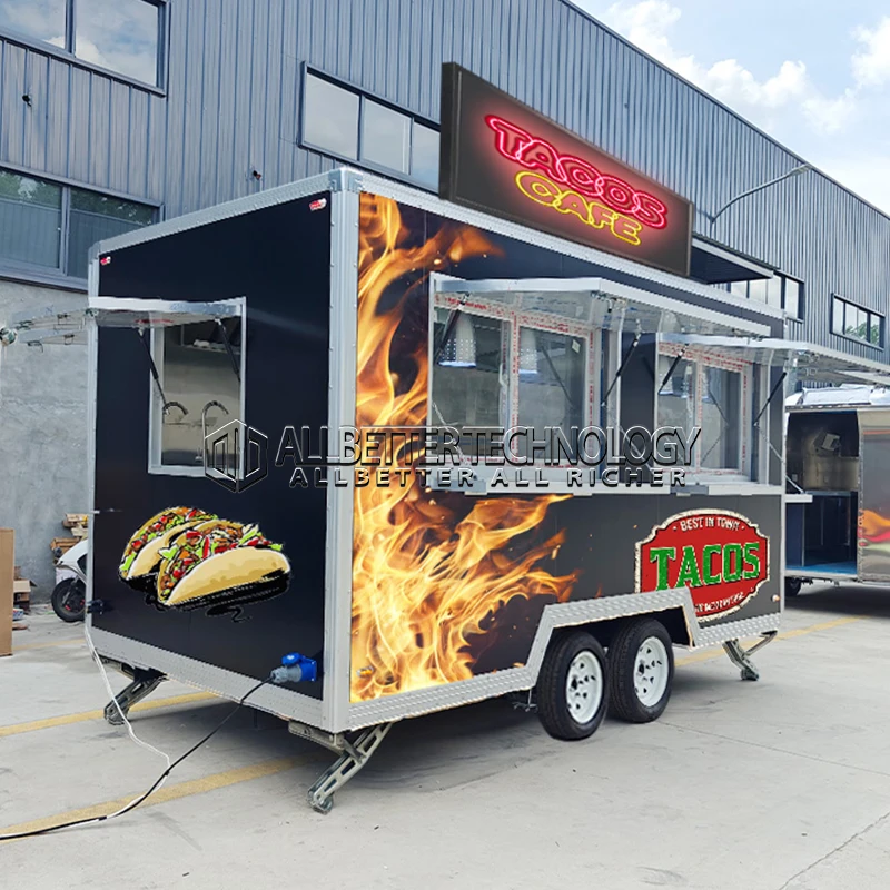Трейлер Allbetter 13 футов США австралийский стандарт пищевые грузовики Taco прицеп