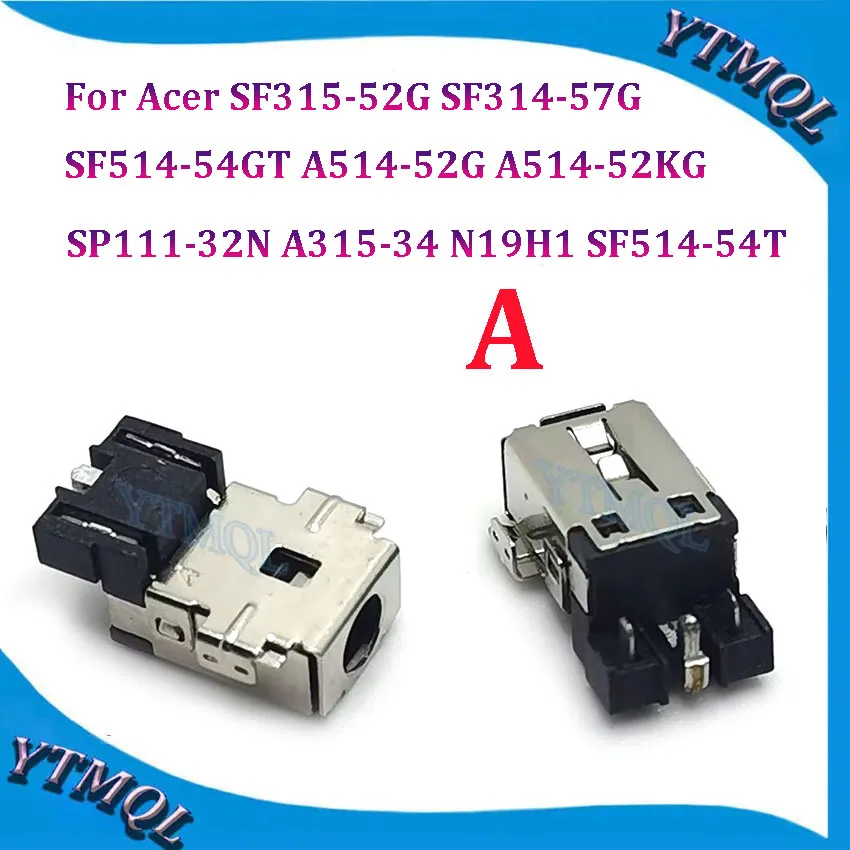 10-100 шт. разъем питания постоянного тока для Acer SF315-52G SF314-57G SP111-32N A315-34 N19H1 SF514-54T SF514-54GT