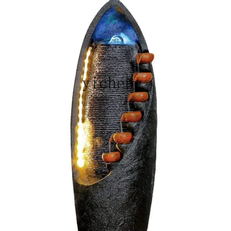 Zf мяч Fengshui водный фонтан ландшафт счастливое яйцо украшения для пола