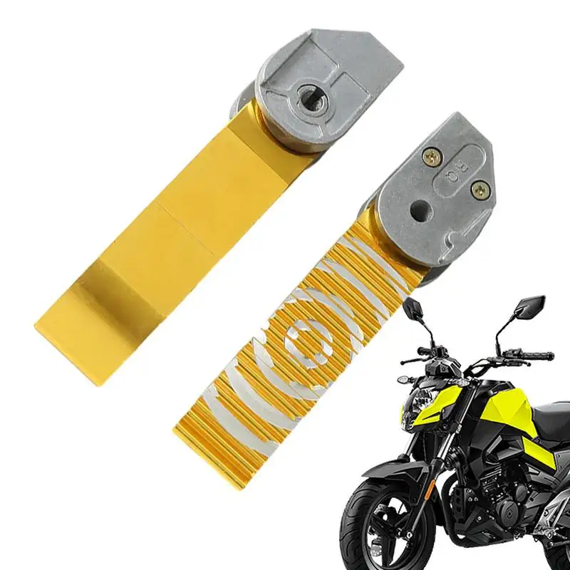 

Motorcycle Footrests Motorcycle Footrest Motorcycle Metal Modification Accessories, Front And Rear Pedals, Universal Motorcycle