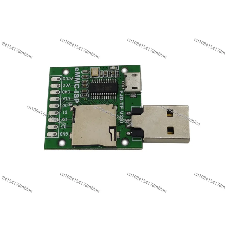 AU6438BS Anguo Кардридер высокоскоростной 2 0 совместимый EMMC Flywire мигающий инструмент