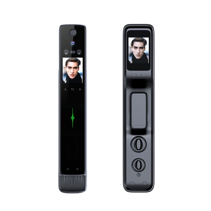 

face recognition 3D smart lock security finger print lock camera smart lock for home