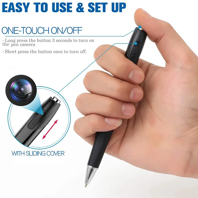 1080P Mini Camera Pen Pocket Sport Digital Voice Video Recor