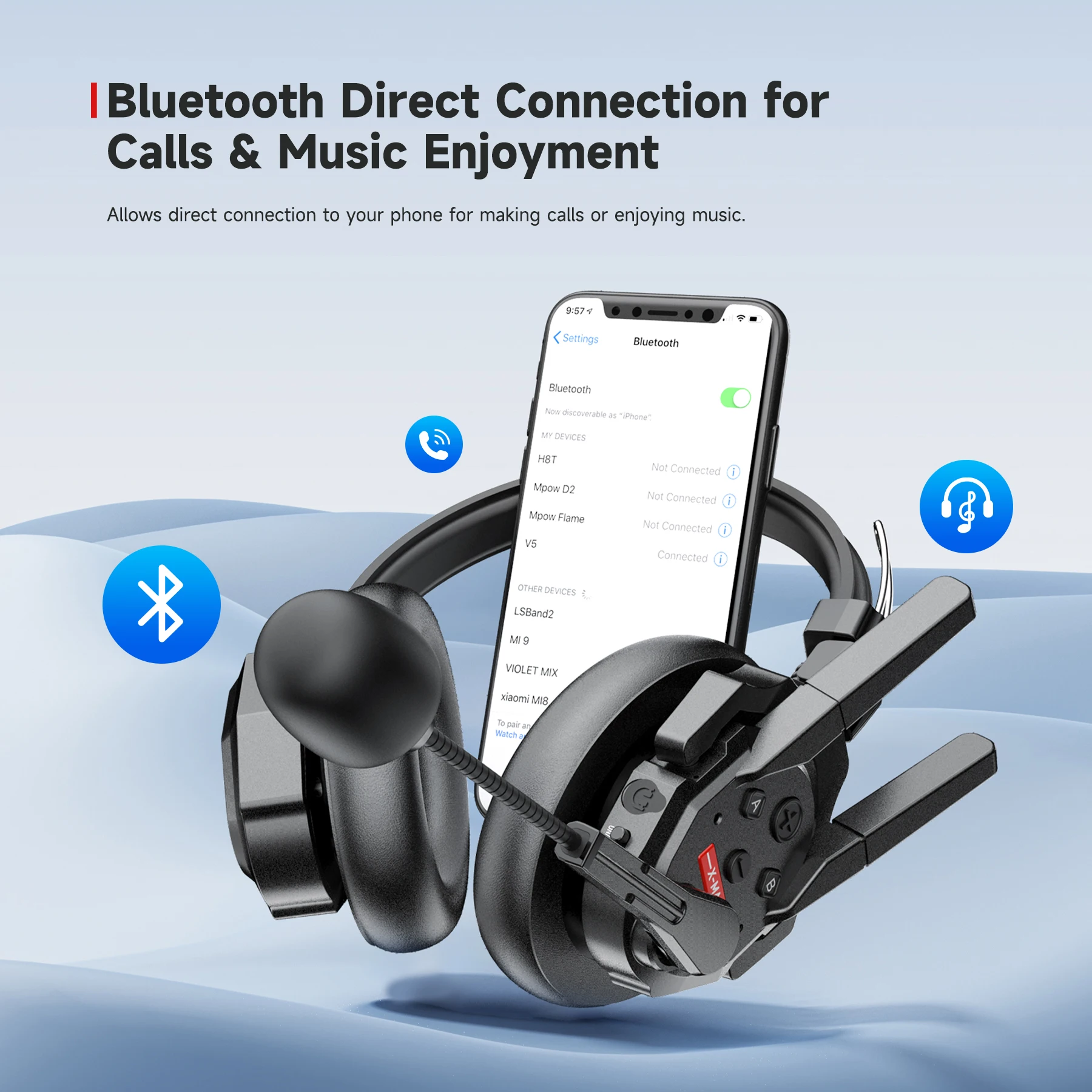 Серия SYNCO Xtalk XMax с двумя ушками шумоизоляция команда связи Bluetooth-гарнитура