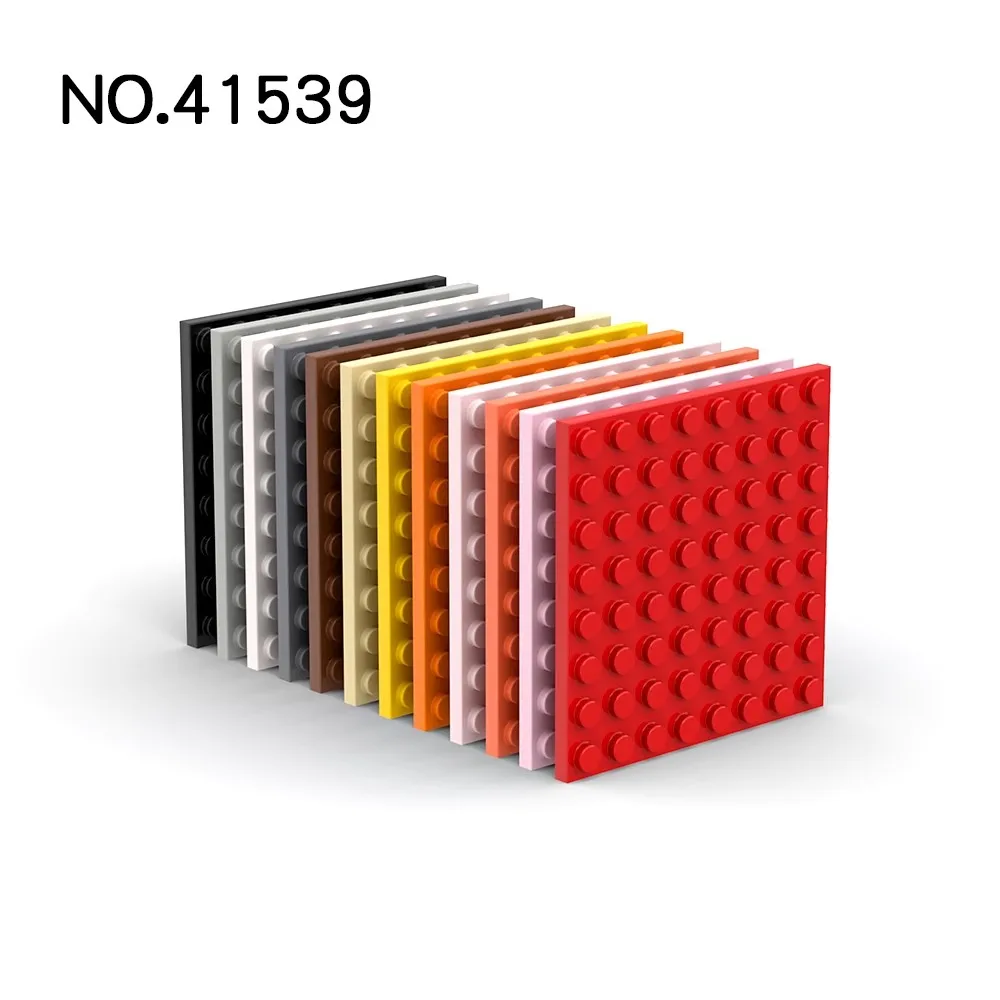 20 шт. детали MOC 41539 42534 пластина 8x8 Совместимые Кирпичи сборные строительные блоки
