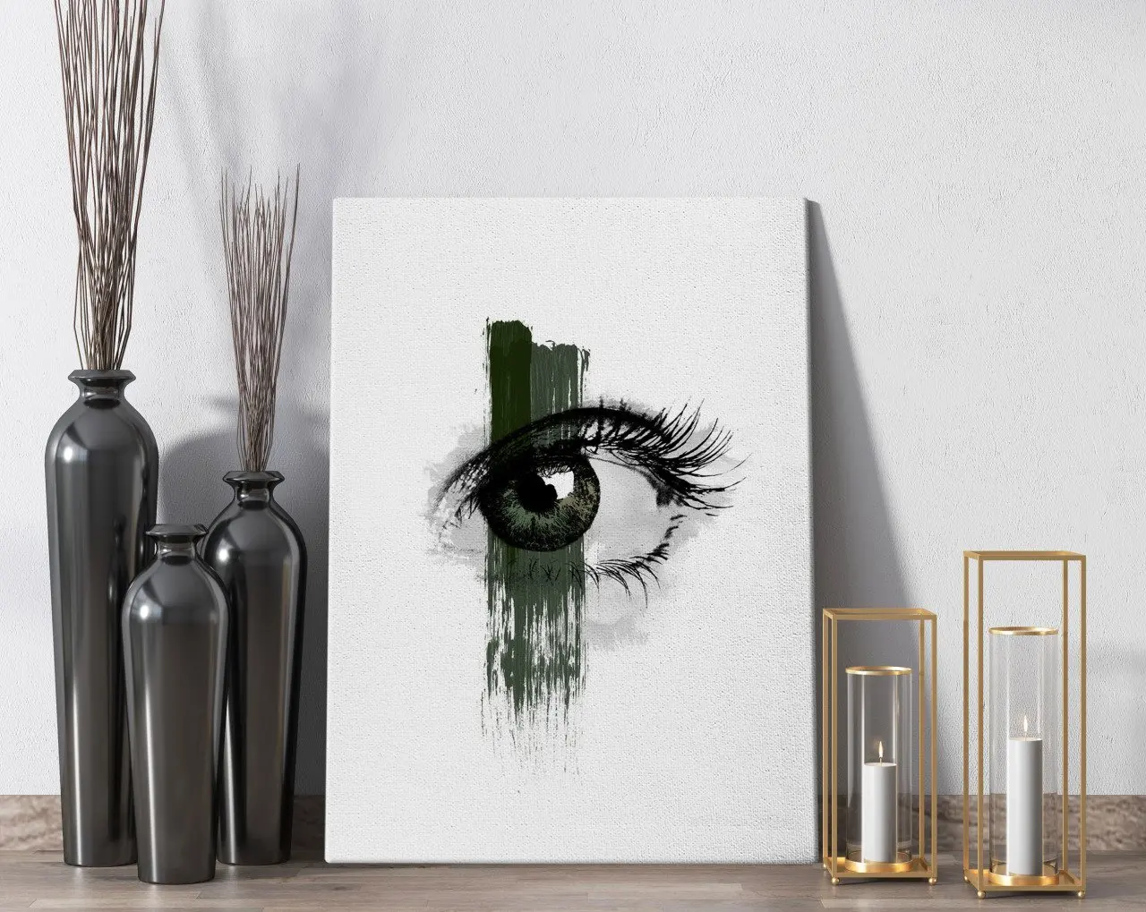 

Холщовый стол BK Home Eye See You Design, 50x70 см-1