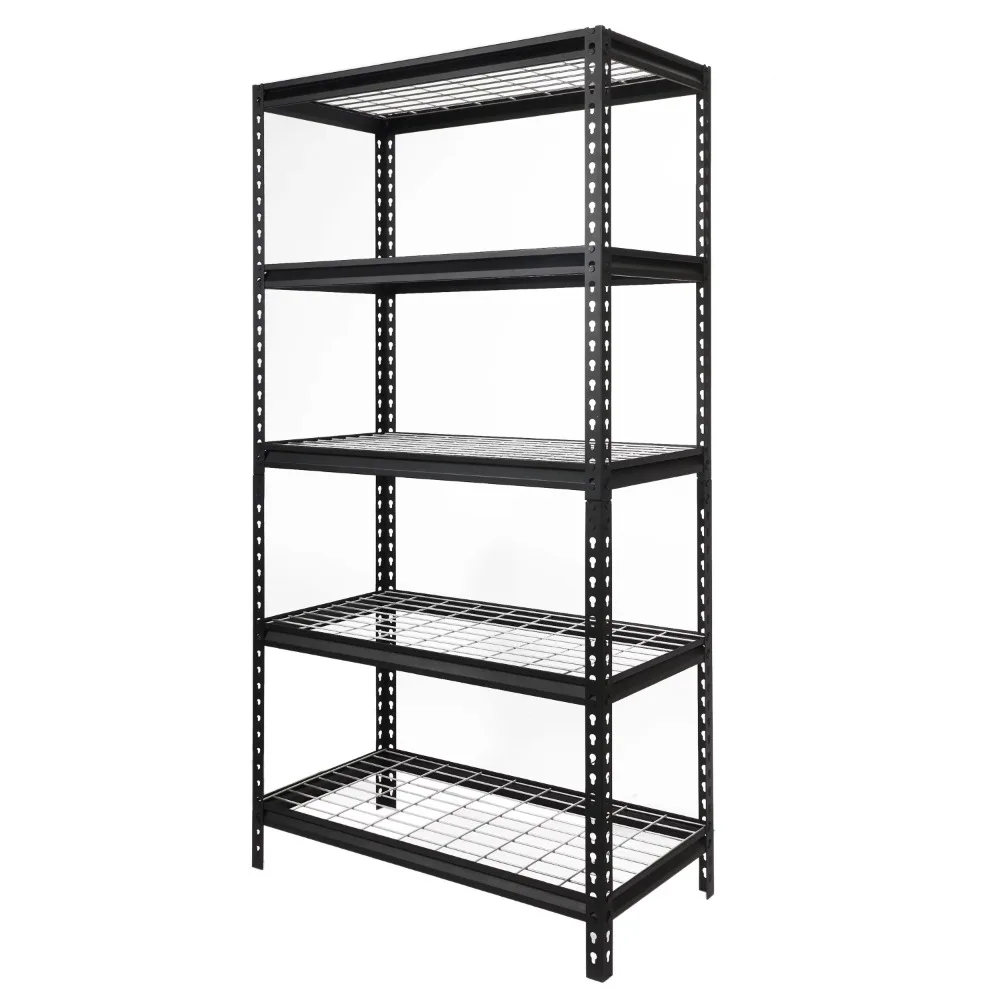 

36" W x 18" D x 72" H 5-Tier Freestanding Shelf, Storage Rack