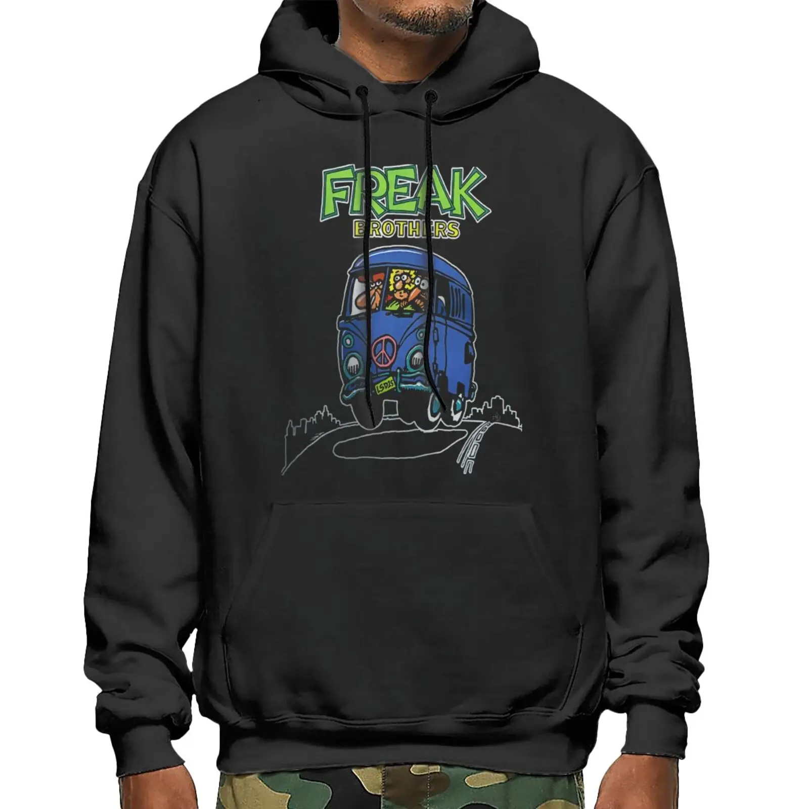 

Popular Fabulous Furry Freak Brothers Hoodies Women's Jacket Anime Clothing Sweaters Clothes Men Men's Top Shirt Hooded Zip-Up