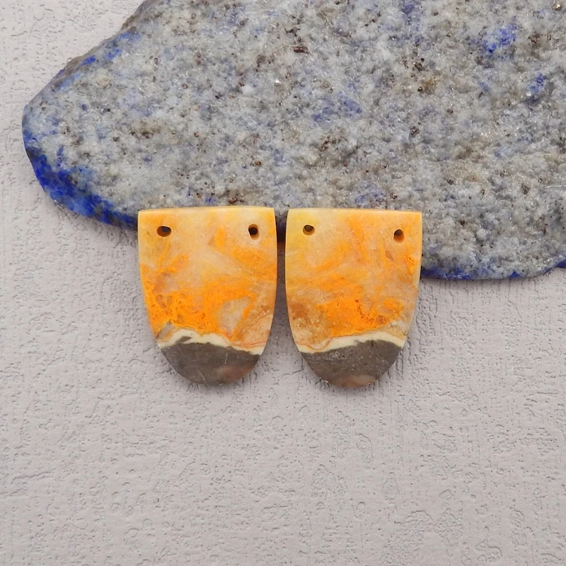 Серьги из натурального камня Bumble Bee Stone B&ampF