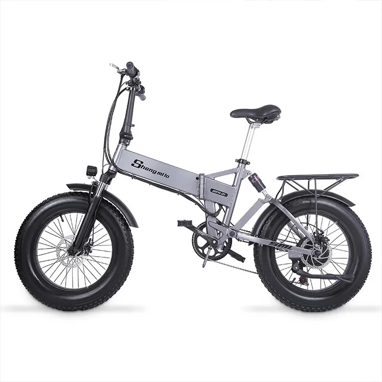 

2023new San Milo MX21 20-дюймовый Электрический складной велосипед 4,0 широкоугольная шина 48 в Вт Мощный поддерживаемый велосипед