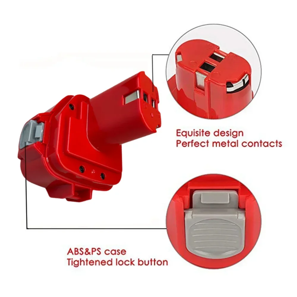 Никель-металлогидридный аккумулятор 12 В 4800 мАч для Makita PA12 1223 1235 6270D 6271D 6317D 6227D