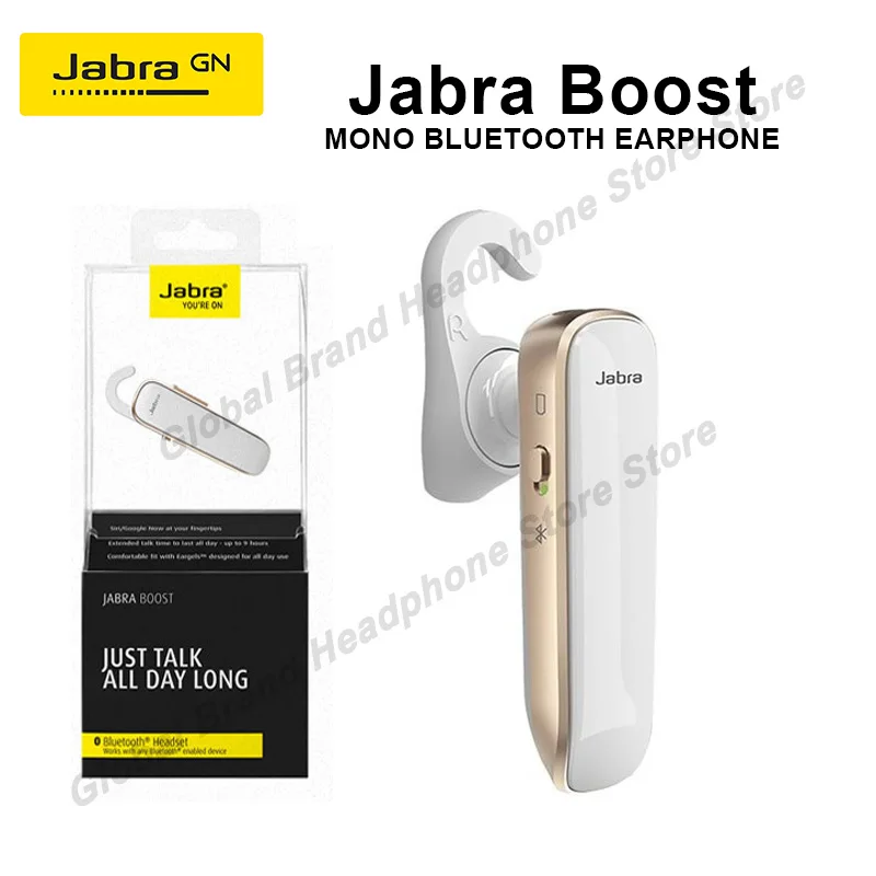 

Original Jabra Boost wireless bluetooth headset HD hands-free call Headphone mono Earphone business Headphones with microphone