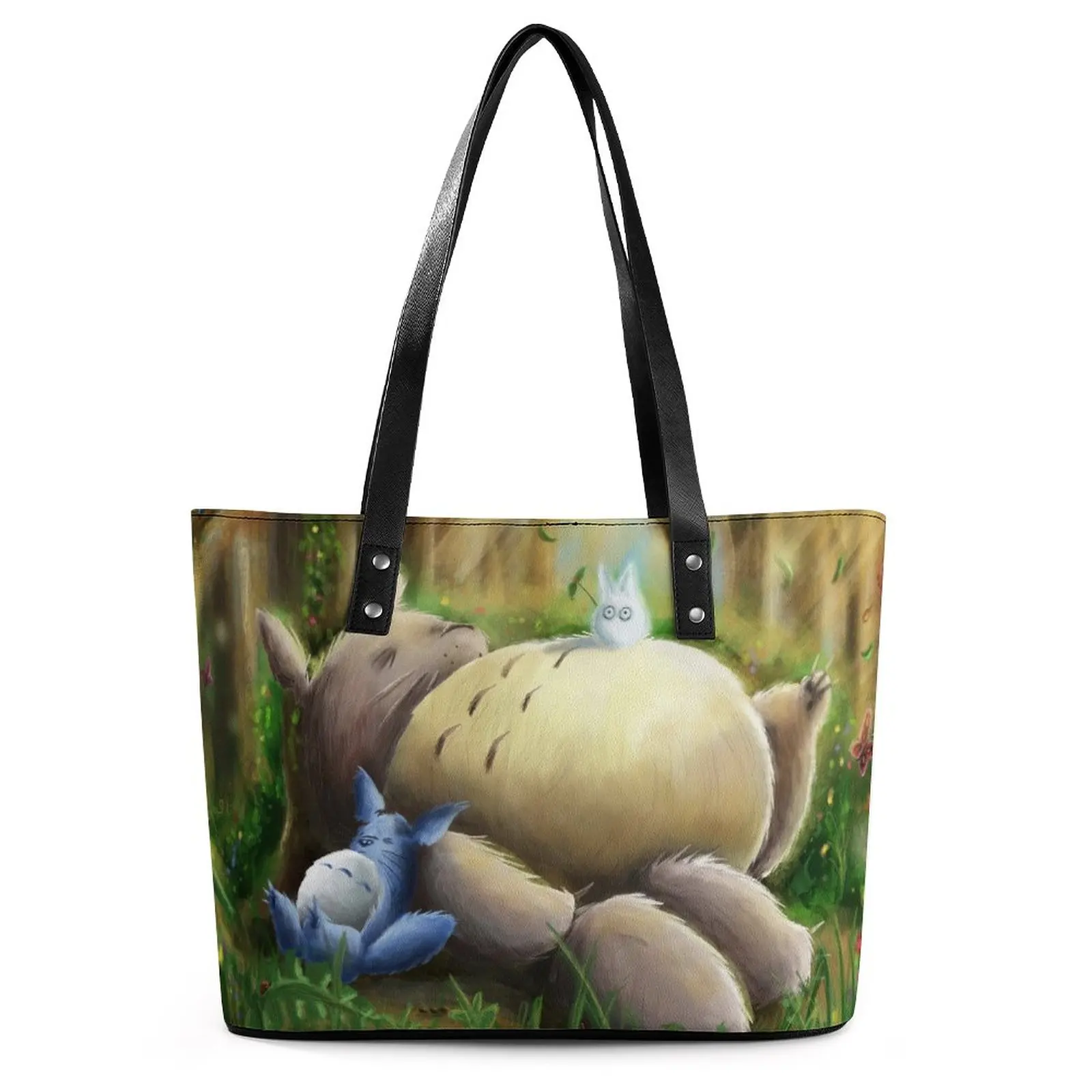 

Мой сосед Тоторо, сумки Chibi Chuu, спальная Женская пляжная дизайнерская сумка-тоут, стильные сумки-шопперы на молнии