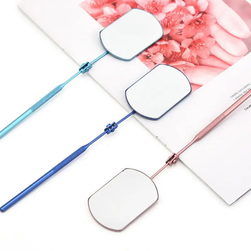

Cosmetic Eyelashes Rounded Corners Detachable Design Eyelash Scope Glass Cutting And Grinding Edge Amplify Enlarge The Eyelashes