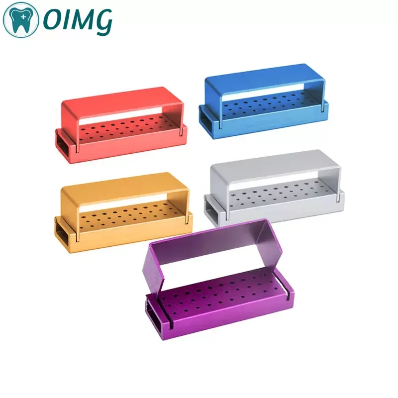 

15/30 Holes Dental Diamond Burs Holder Autoclave Sterilizer Case Burs for Fg Burs and Ra Burs Laboratorio Dental
