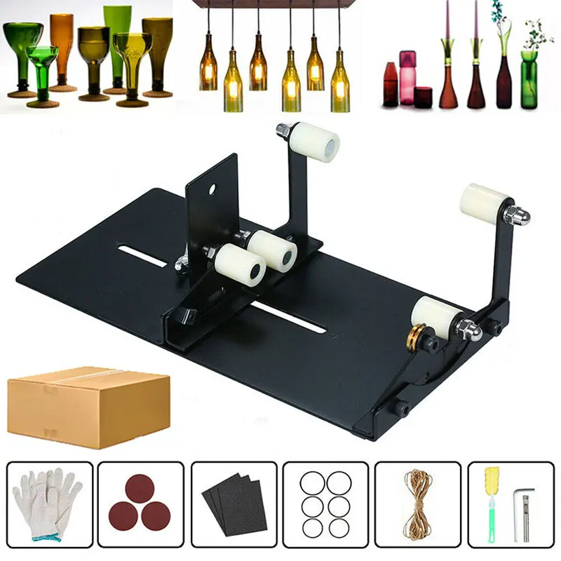 Making Square Lamp Candle Lamp Vase Diy Hand Cutting Tools