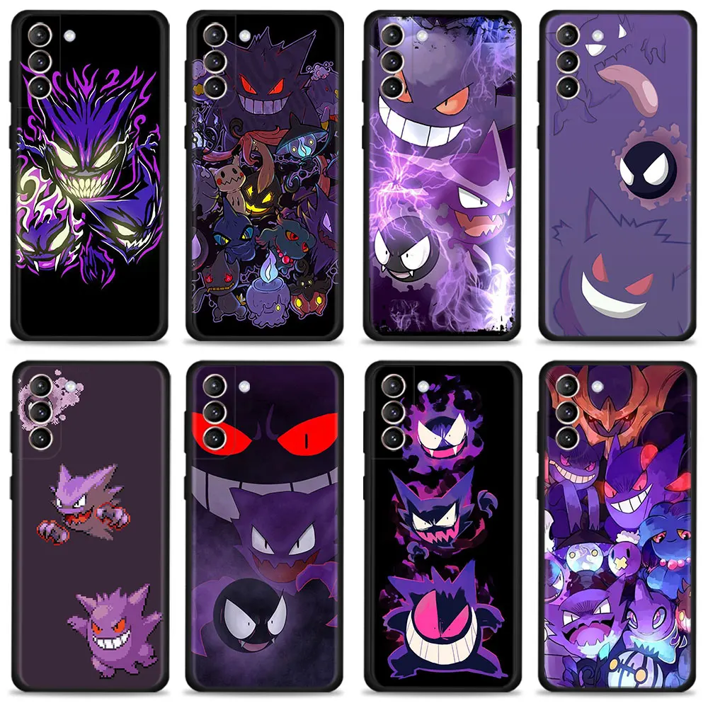 Phone Case For Samsung Galaxy S22 S21 S20 Ultra FE S10 S9 S8 Plus S10e
Note 20Ultra 10Plus Cover Ghost Pokemon Gengar Shell