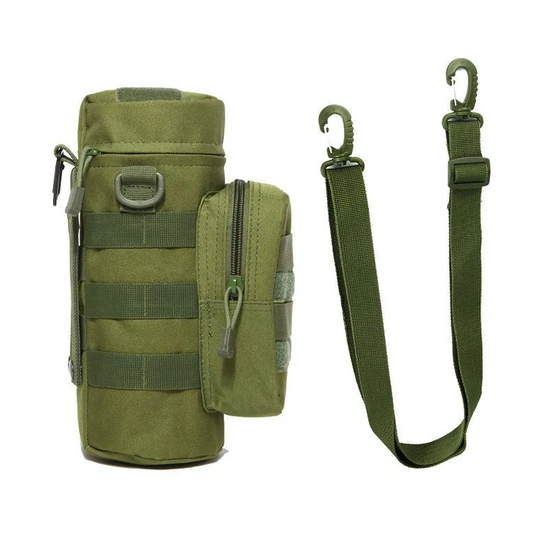 

Outdoor water bottle bag Army fan attack tactical travel hiking mountaineering accessory bag Portable sundries bag
