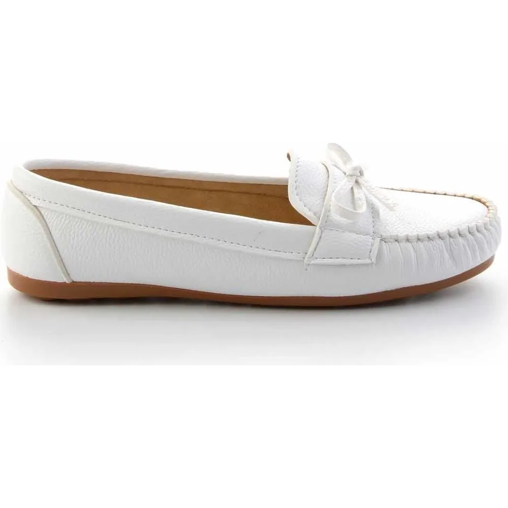 Dorlie White Women Loafer Shoes K01542005009