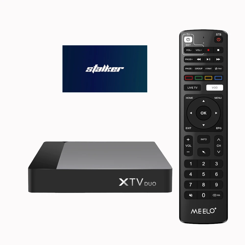 

Meelo IPTV Stalker TV Box S905W2 Amlogic 2GB 16GB 4K UHD Android 11 XTV Duo Xtream Code Receiver Support USB HDR Dual WIFI BT