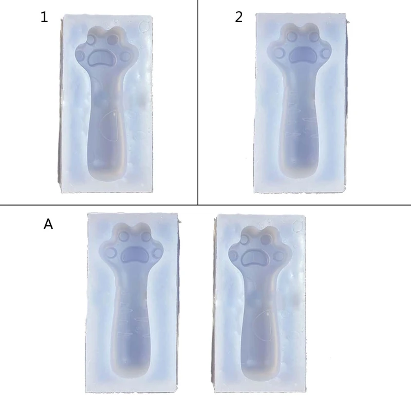 

Silicone Epoxy Resin Molds for DIY Bear Paw Casting Toys Making Craft Supply