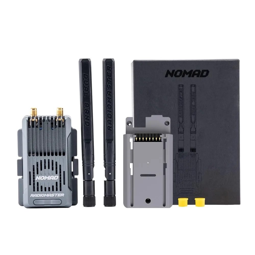 Radiomaster Nomad ELRS 2 4 ГГц 900 МГц двухдиапазонный радиочастотный модуль двойной 1 Вт