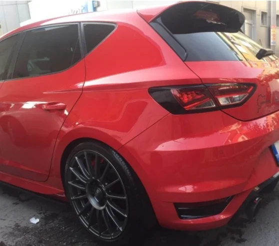 Для сиденья Leon MK3/MK3.5 пианино черное окно отделка спойлер боковое заднее крыло