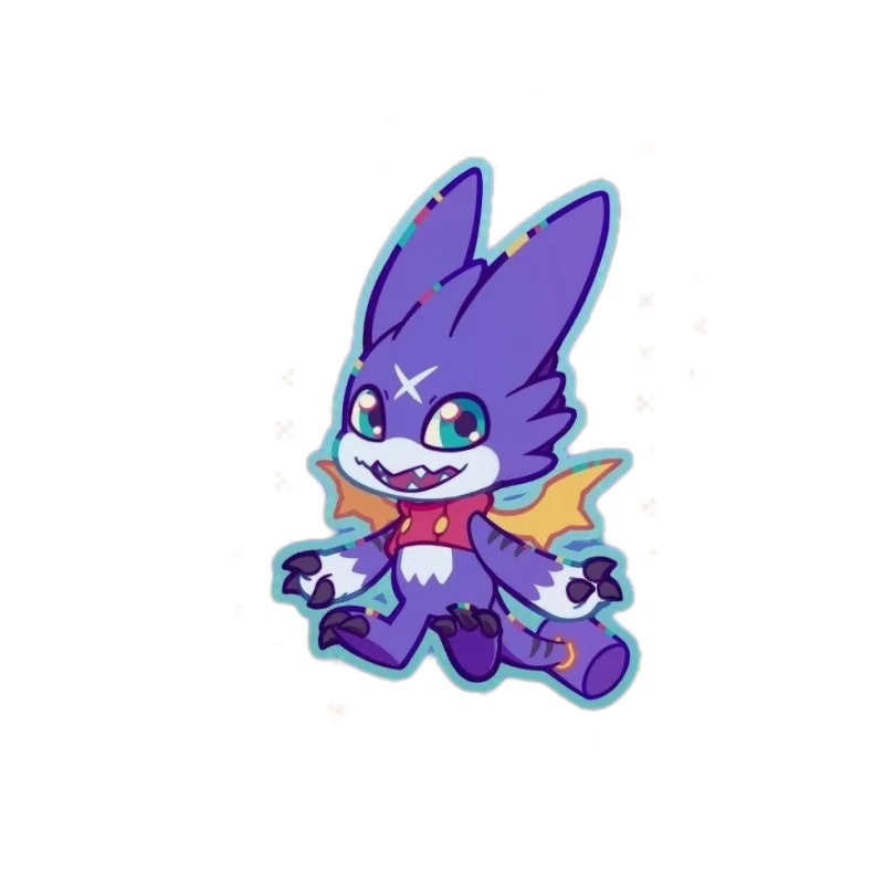 Фото Акриловый ремешок для телефона Digimon: милый кулон с персонажем-драконом, коллекционный аксессуар для телефона, рюкзака, повседневного декора №5