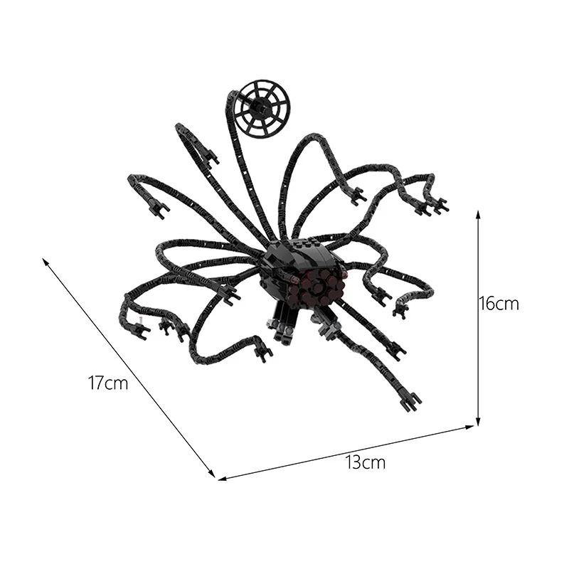 MOC-33880 научная фантастика набор строительных блоков в виде монстра осьминога