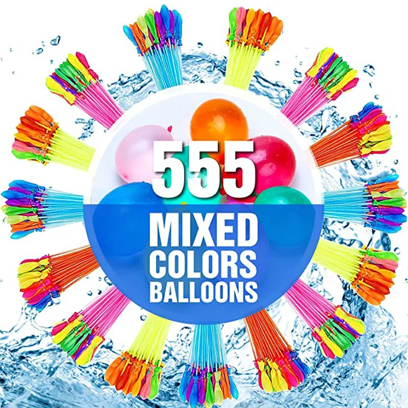 

Воздушные шары на воде, самозапечатывающийся быстрозаполняющий шар, восхитительные детские водные войны, игровые принадлежности для детей...