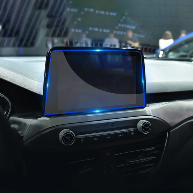

Закаленное защитное стекло для автомобиля Ford Puma 2019 2020 2021 ST Line X, защитная пленка для экрана навигатора GPS, наклейка, аксессуары для защиты от ц...