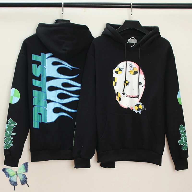 

ASAP Rocky Robot Blue Flame Beauty Trendy Hoodie Sweatshirts
