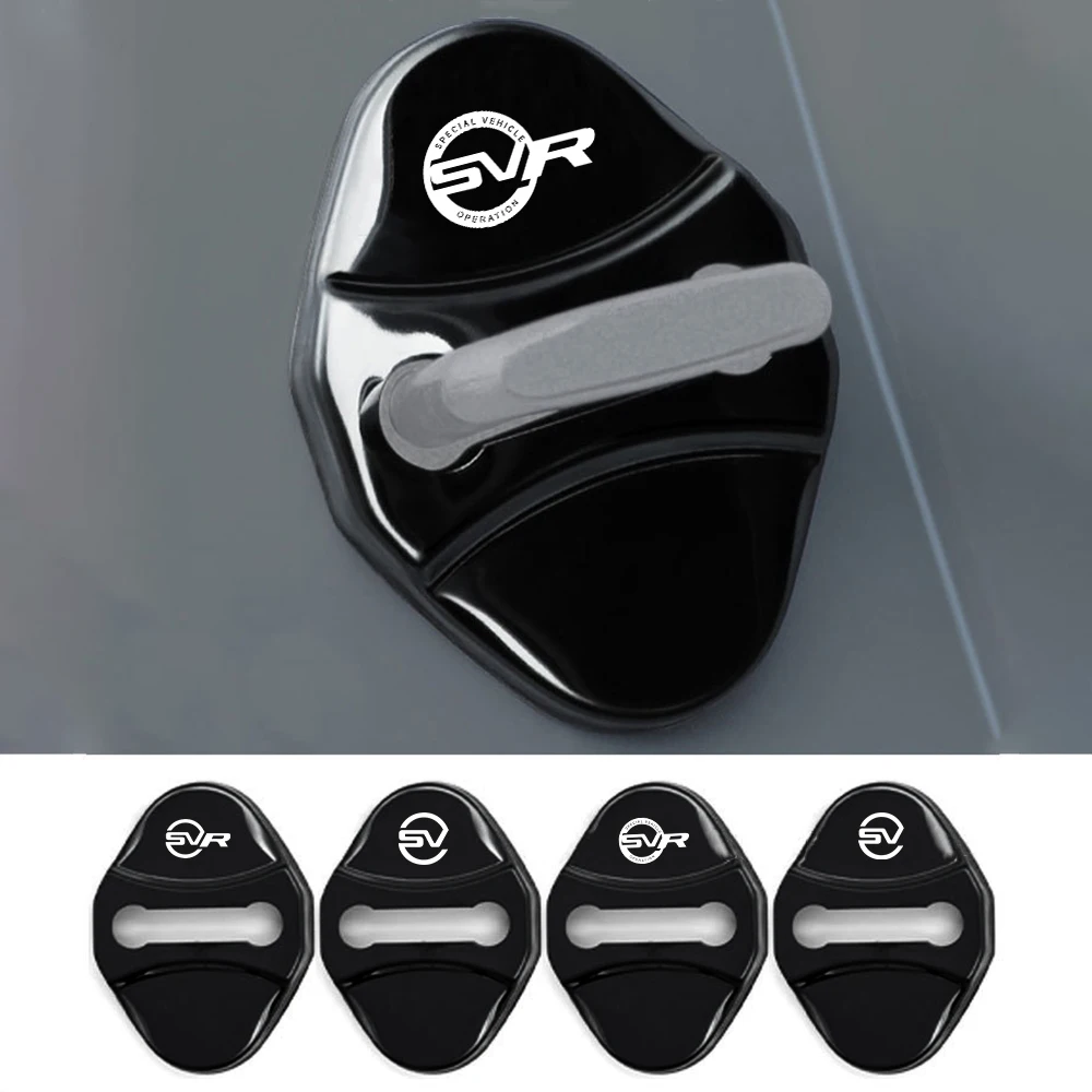 

Крышка дверного замка автомобиля автомобильные эмблемы чехол для Land Rover Discovery Sport Range Rover Velar Evoque Defendr Evoque SV SVR автомобильный Стайлинг