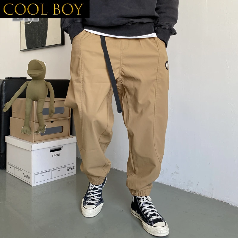 

J BOYS Boutique Plus Size Japanese Streetwear Casual Cargo Pants Men Clothing Harajuku Loose Joggers Fashion Trendy Oversize Tro