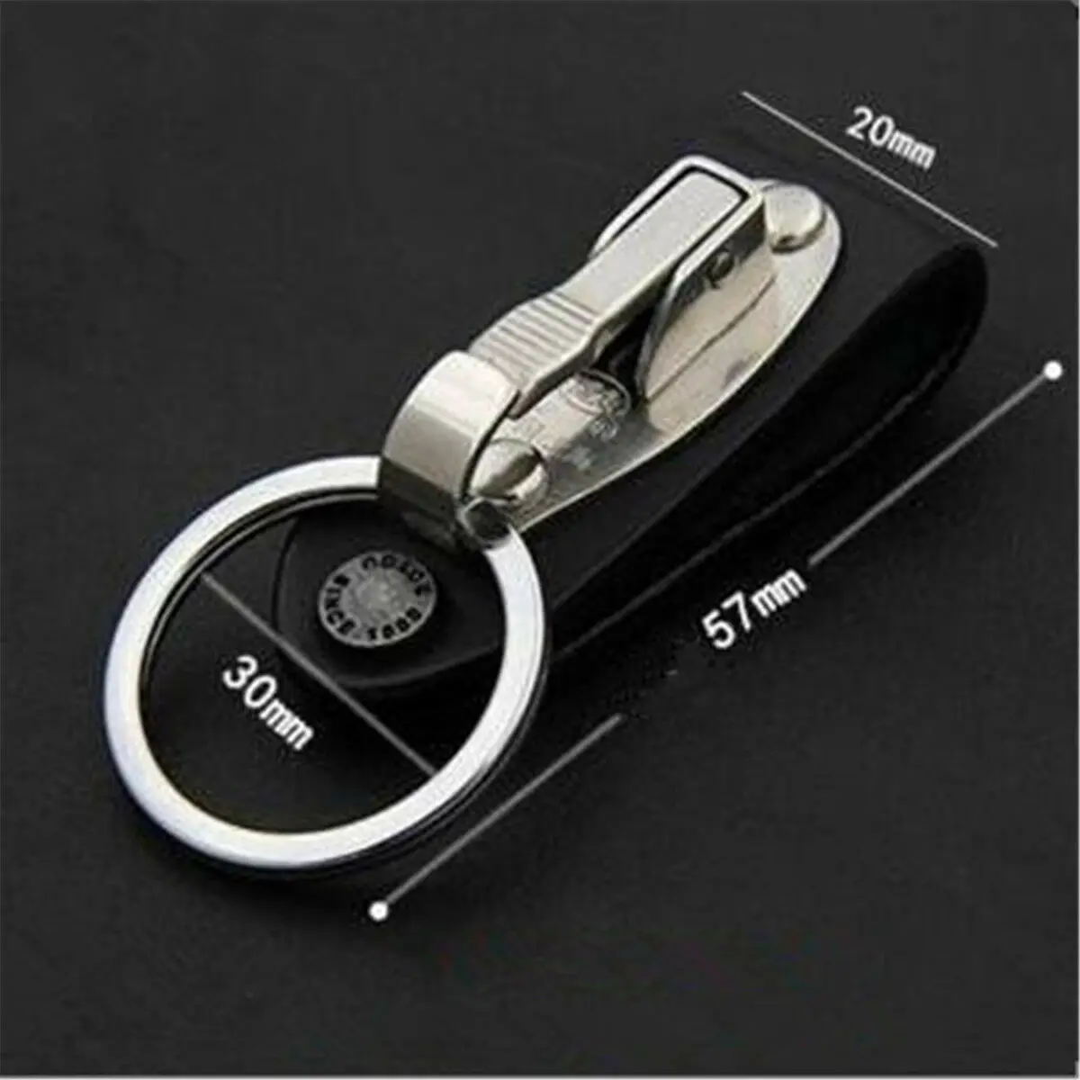 Быстроразъемный Зажим для ремня кольцо-держатель Съемный брелок из нержавеющей