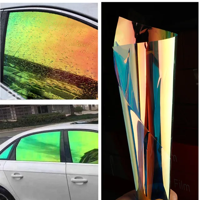 

Chameleon photochromic car window tint film with reflection function 99% UV window film