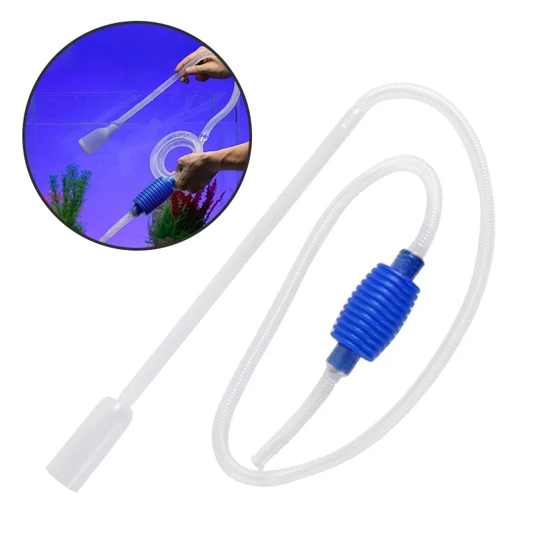 

Water Change Changer Aquarium Siphon Fish Tank Syphon Vacuum Gravel Water Filter Sand Cleaning Tools Manual Cleaner Accessories