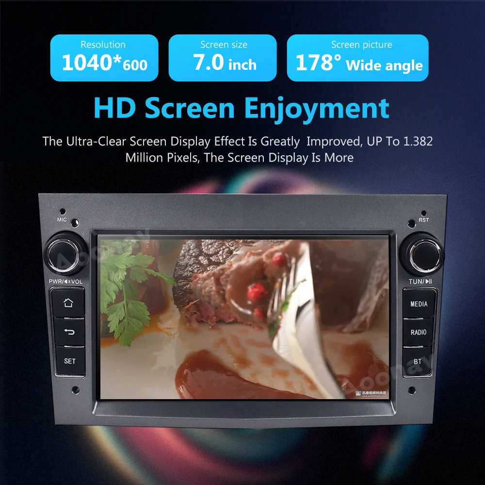 Автомагнитола 2 Din на Android 11 для Opel Astra H J Vectra Vauxhall Antara Zafira Corsa C D Vivaro Meriva Veda androidauto carplay