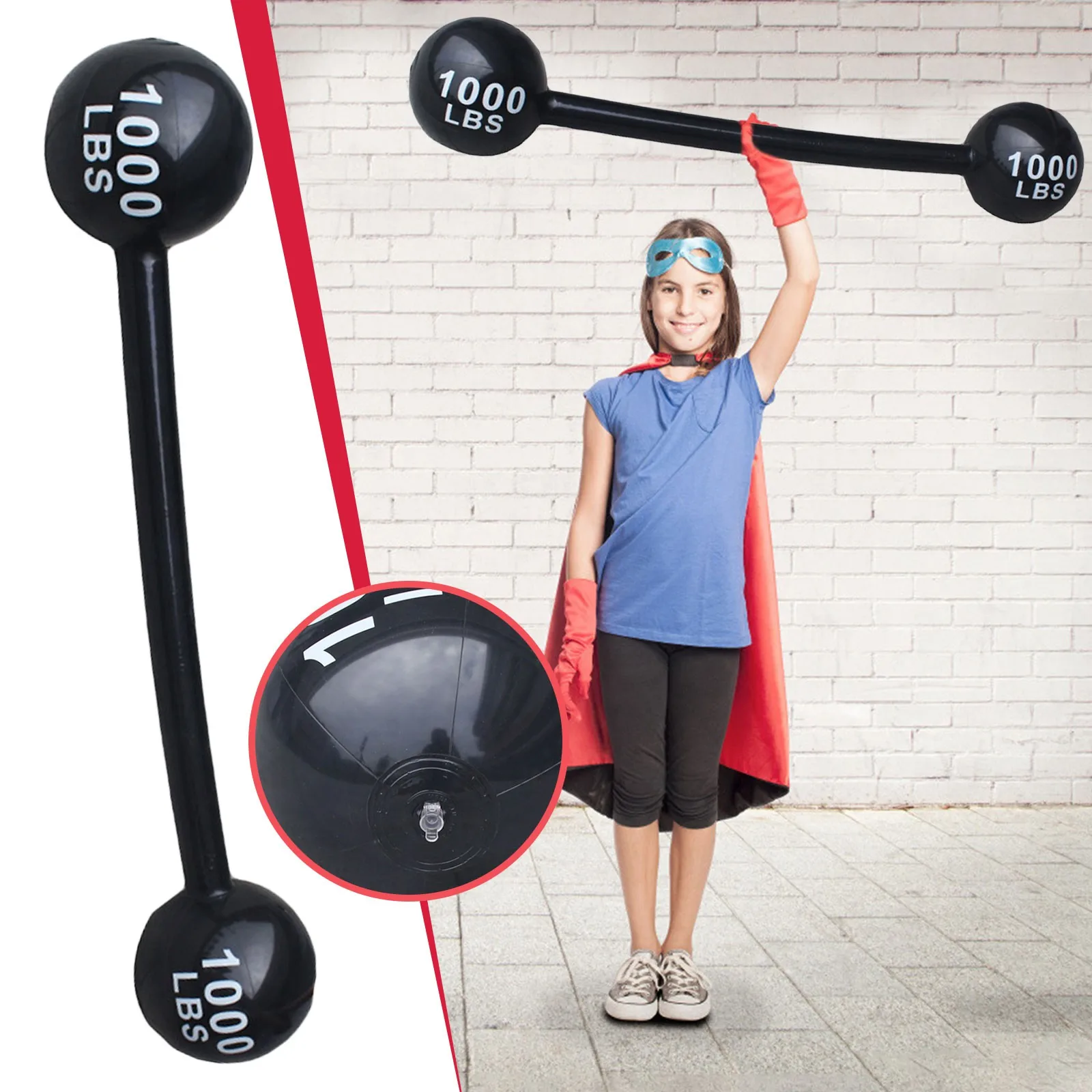 

12er Pack Party Barbell PVC Game Inflatable Event Inflatable Props Decoration Outdoor Toys