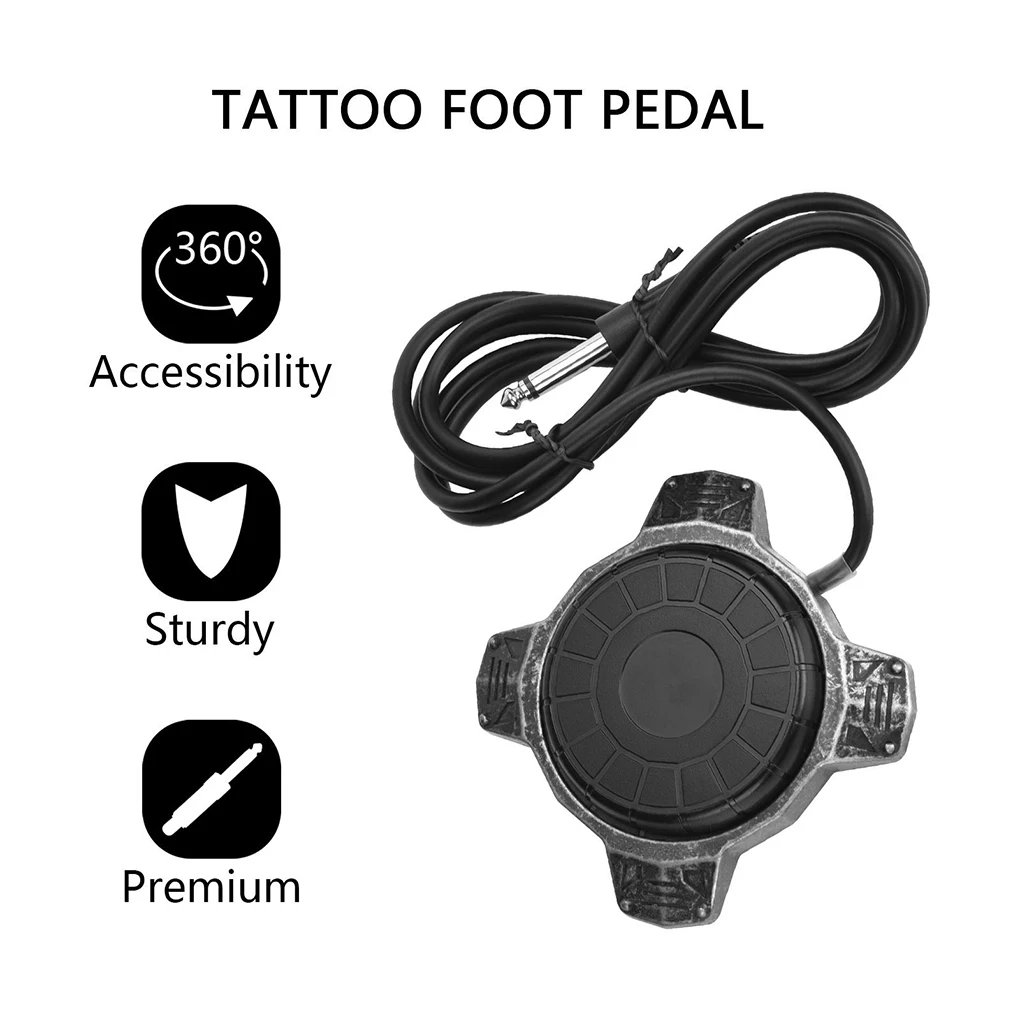 

Power Supply Tattooing Foot Pedal Wear-resistant Aluminum Alloy Controller
