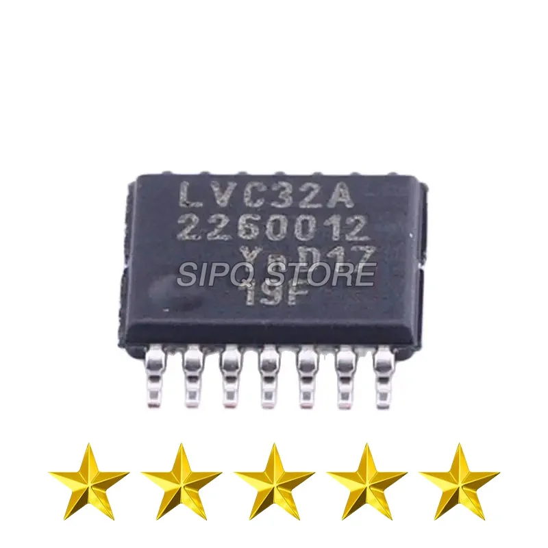 

10 шт./лот 74LVC32APW,118 74LVC32APW TSSOP-14 маркировка: LVC32A совершенно новый и оригинальный цвет